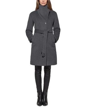 Norwegian Wool City Down Coat - Black