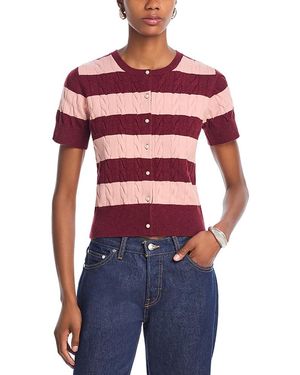 Wayf Lucille Cardigan - Red