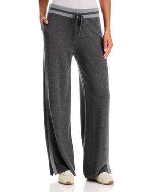 Rag & Bone Nyla Cashmere Wide Leg Pants - Gray