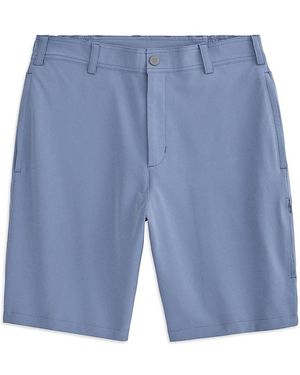 Mack Weldon Radius 9 Flex Shorts - Blue