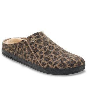 Birkenstock Zermatt Shearling Clogs - Brown