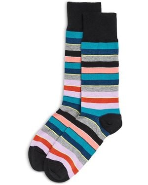 Paul Smith Stripe Crew Socks - Blue