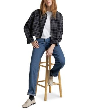 PERFECTWHITETEE Cotton Cozy Shirt - Black