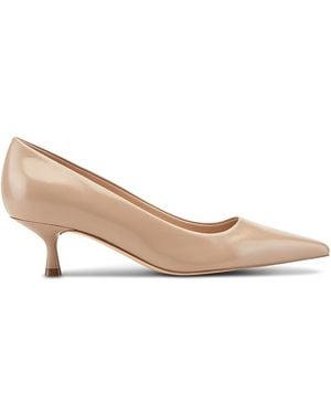 Marc Fisher Calynna Pointed Pumps - Natural