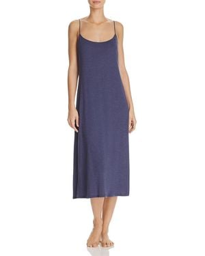 Natori Shangri La Knit Gown - Blue