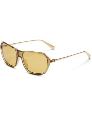 Jacquemus Mimosa Aviator Sunglasses, 59Mm - Natural