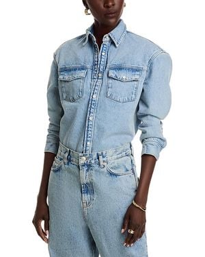 Wardrobe NYC Closet. Nyc Denim Jacket - Blue