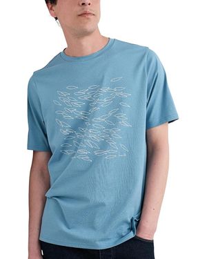 Seasalt Cornwall Midwatch T-Shirt - Blue
