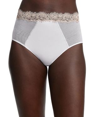Skarlett Blue Entice High Waist Briefs - Brown