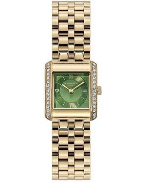Olivia Burton Berkley Square Quartz Mini Watch, 21Mm X 21Mm - Metallic