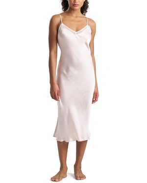 NATORI EDIT Ashley Icon Gown With Lace - Pink