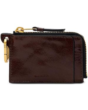AllSaints Remy Wallet - Brown
