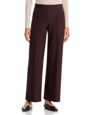 Eileen Fisher High Rise Wide Leg Pants - Red