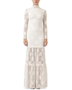 Nightcap Le Fleur Lace Maxi Gown - White