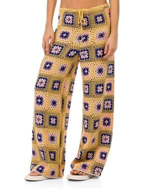 Agua Bendita Roots Alina Swim Cover Up Pants - Multicolor