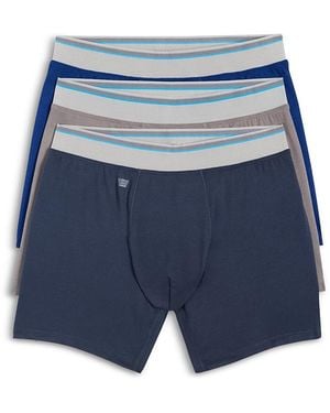 Mack Weldon Cloudfx Boxer Briefs, Pack Of 3 - Blue