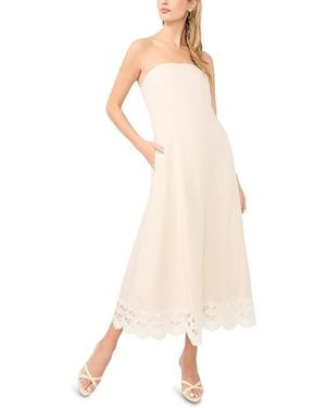 1.STATE Strapless Dress - Natural