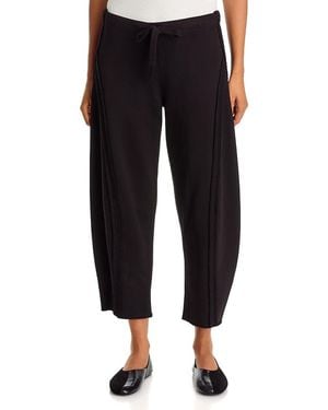 Frank & Eileen Bibi Cotton Barrel Sweatpants - Black