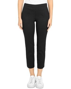 Theory Treeca 'Good Linen' Pull-On Pants - Black