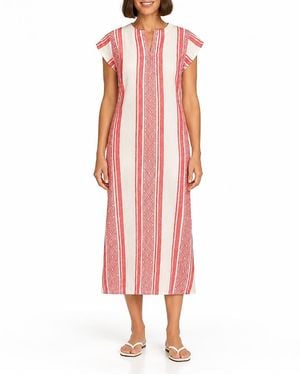 MER ST BARTH Noa Maxi Kaftan - Pink
