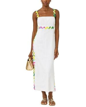 Lilly Pulitzer Mikayla Linen Midi Dress - White