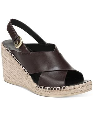 Vince Georgia Slingback Espadrille Sandals - Black