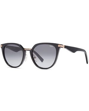 Tumi 004 Cat Eye Sunglasses, 52Mm - Gray