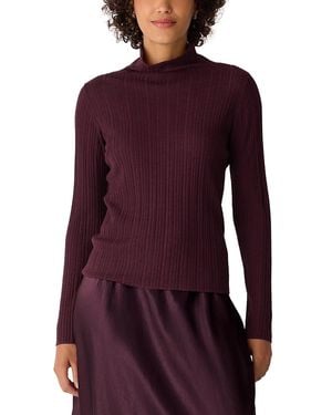 Eileen Fisher Turtleneck Sweater - Purple