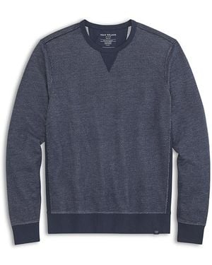 Mack Weldon Ace Crewneck Sweatshirt - Blue