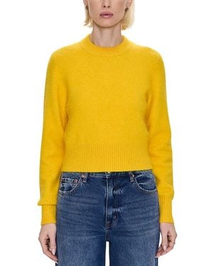 Pistola Ara Crewneck Sweater - Yellow