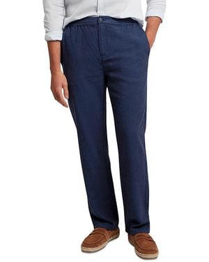 Ted Baker Culverr Linen Blend Pants - Blue