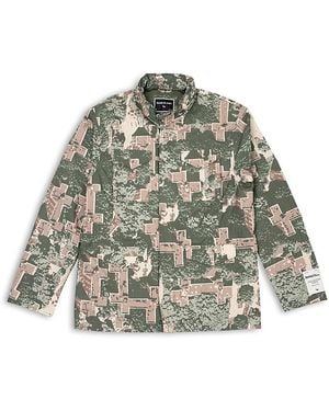 PAPER PLANES X Ian Reid Camo Field Jacket - Multicolor