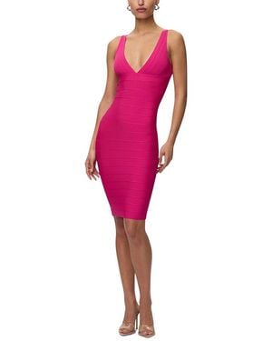 Hervé Léger The Backstage Dress - Red