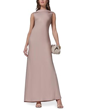 Donna Karan Donna Karan Wm Poly Dress - Purple