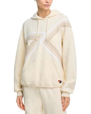 Aviator Nation Blaze Pullover Hoodie - Natural