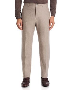Theory Regular Drawstring Pleated Pants - Natural