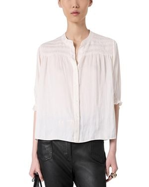 Gerard Darel Catrine Buttoned Shirt - White