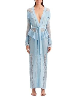 Moeva Itzel Cover Up Resortwear - Blue