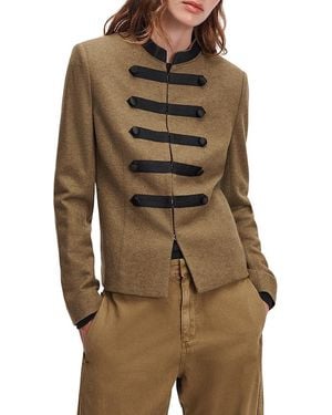 Rag & Bone Mercer Regalia Wool Long Sleeve Blazer - Brown