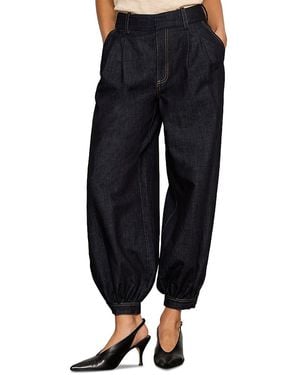 Sanctuary Denim Balloon Ankle Pants - Blue