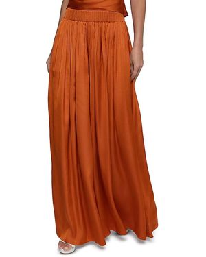 L'Agence Haylo Wide Leg Pants - Orange