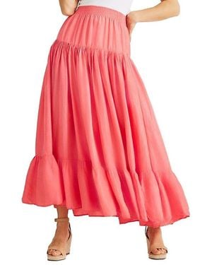 Calypso St. Barth Lourdes Skirt - Red