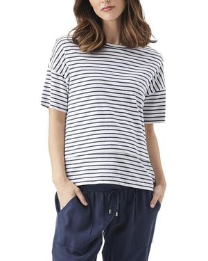Ripe Maternity Claudette Nursing Tee - Blue