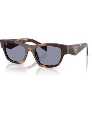 Prada Butterfly Sunglasses, 54Mm - Metallic