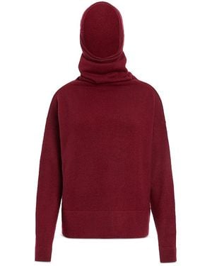 Altuzarra Lester Cashmere Hooded Sweater - Red