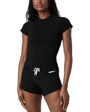 Vuori Short Sleeve Surge Seamless Tee - Black