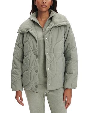 Varley Fabia Quilted Jacket - Gray