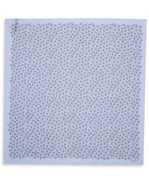 Rag & Bone Mel Floral Scarf - Blue