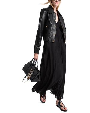 Michael Kors Michael Leather Jacket - Black