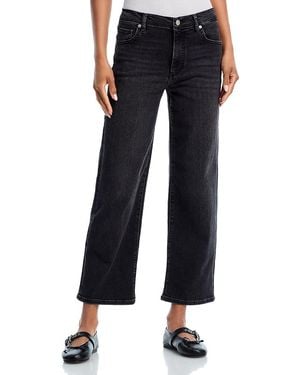 FRAME The Mellow High Rise Ankle Jeans - Blue